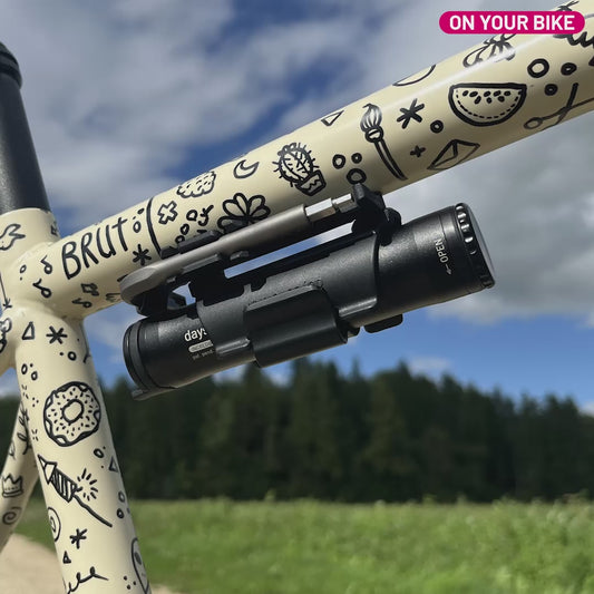 Das ultimative Werkzeug- und Pumpenset für dein Fahrrad – Pumpe, Multitool und Tubeless Extension