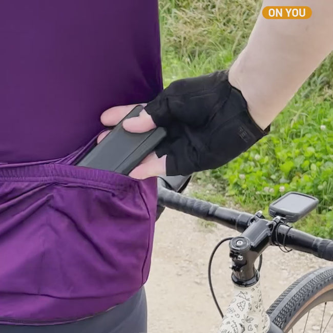 Multitool Protection Box in a jersey pocket